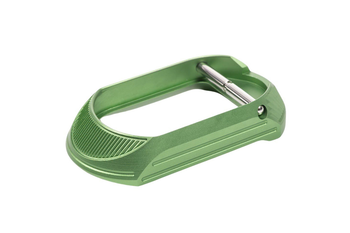 Dr. Black Aluminum Type A Magwell For Tokyo Marui Hi Capa GBB Airsoft (Green)