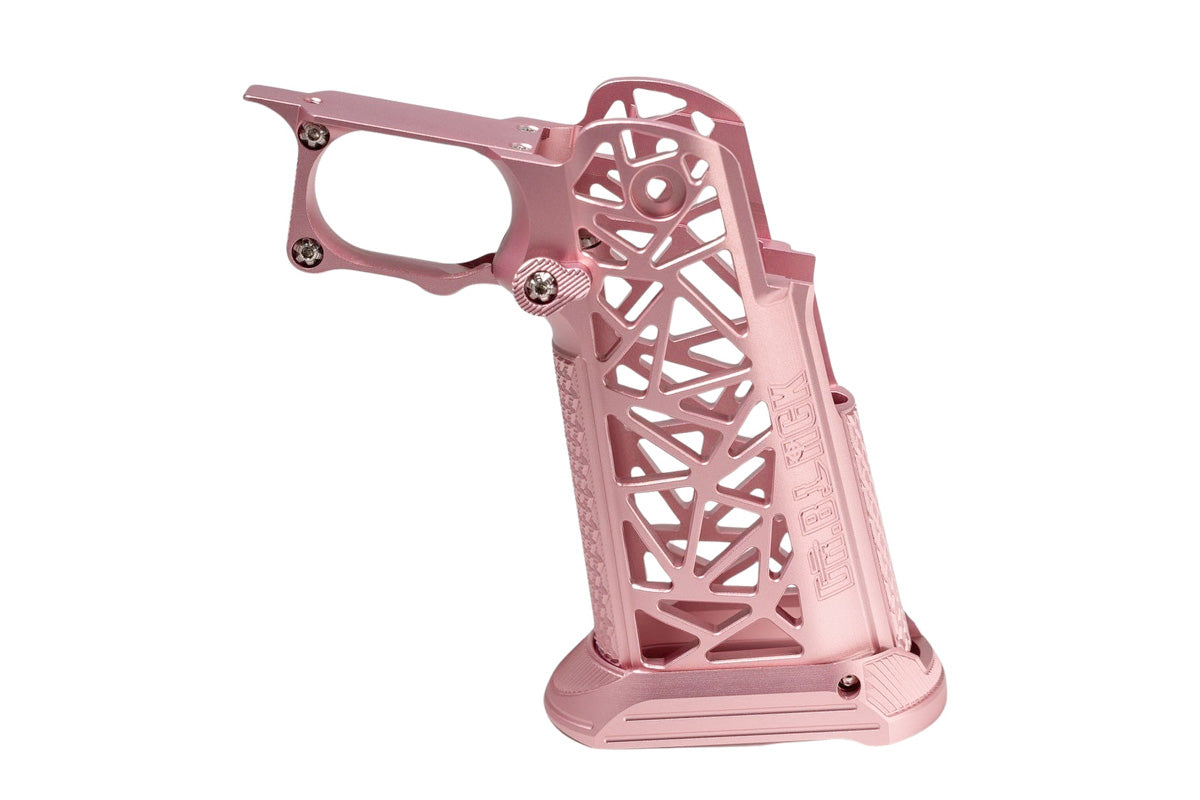 Dr. Black Type A Aluminum Grip For Tokyo Marui Hi Capa GBB Airsoft (Pink)