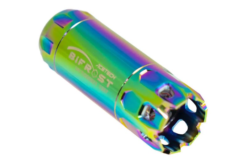 ACETECH Bifrost Tracer Unit (14mm CCW/ Multi Color Flame Effect/ RGB Rainbow/ Titanium)