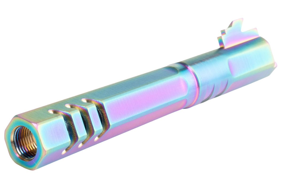 5KU Stainless Steel Outer Barrel For Tokyo Marui Hi Capa 5.1 GBB (M11 CW/ Rainbow)
