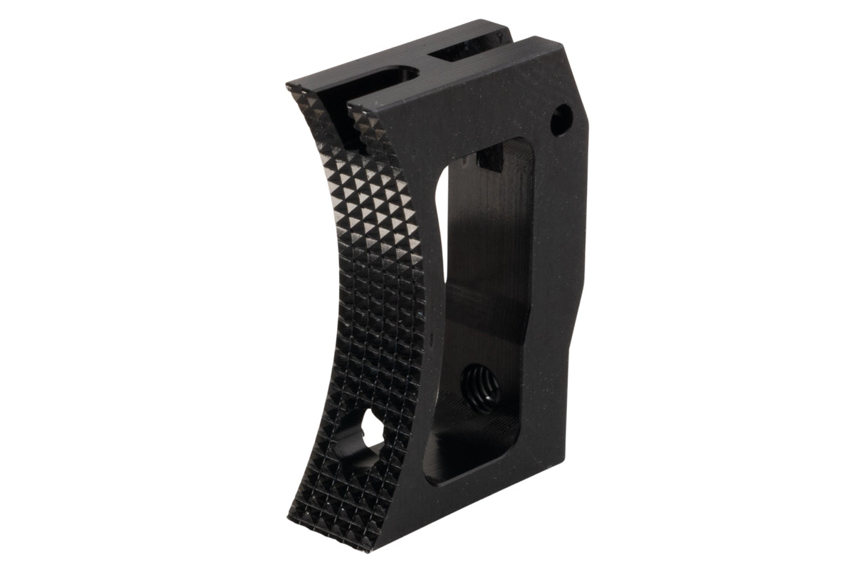 Revanchist Airsoft CNC Aluminum Curved Trigger For Tokyo Marui Hi Capa GBB Airsoft (Type F)