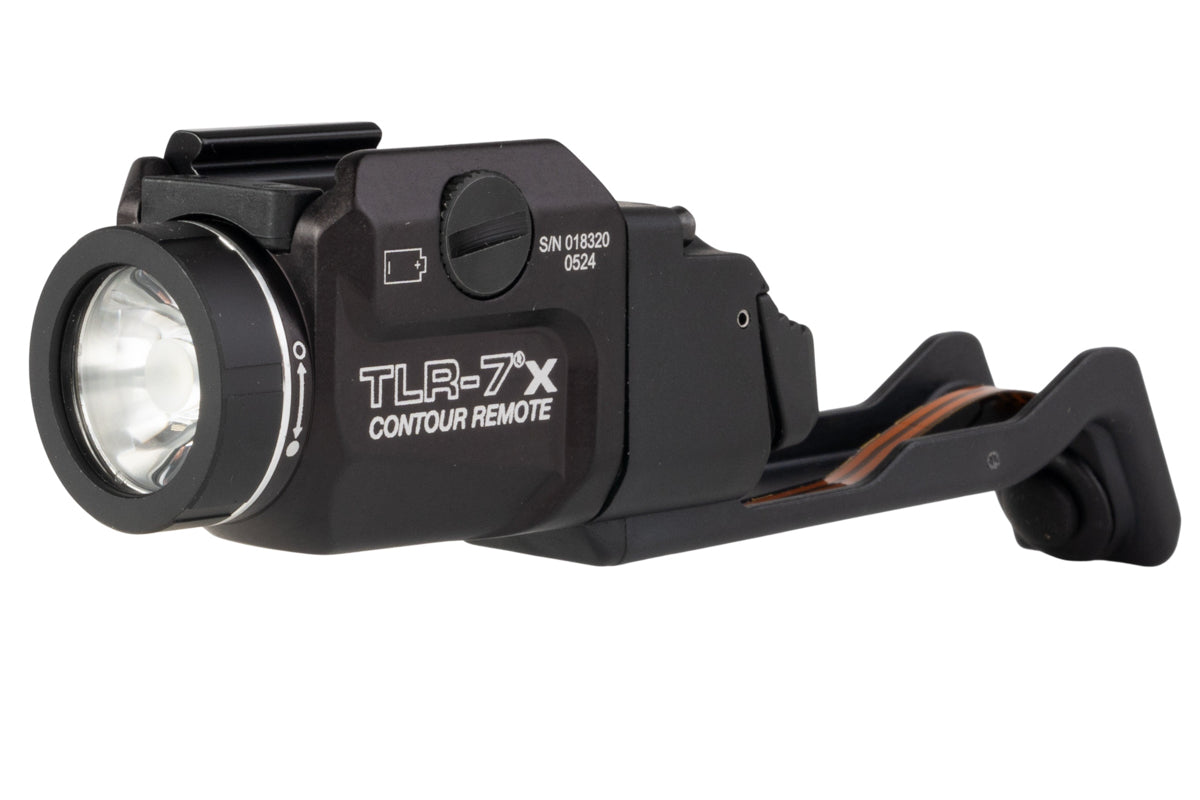 Streamlight TLR-7X Contour Remote Gun Light for Glock Gen 4 / Gen 5 Models (69428)