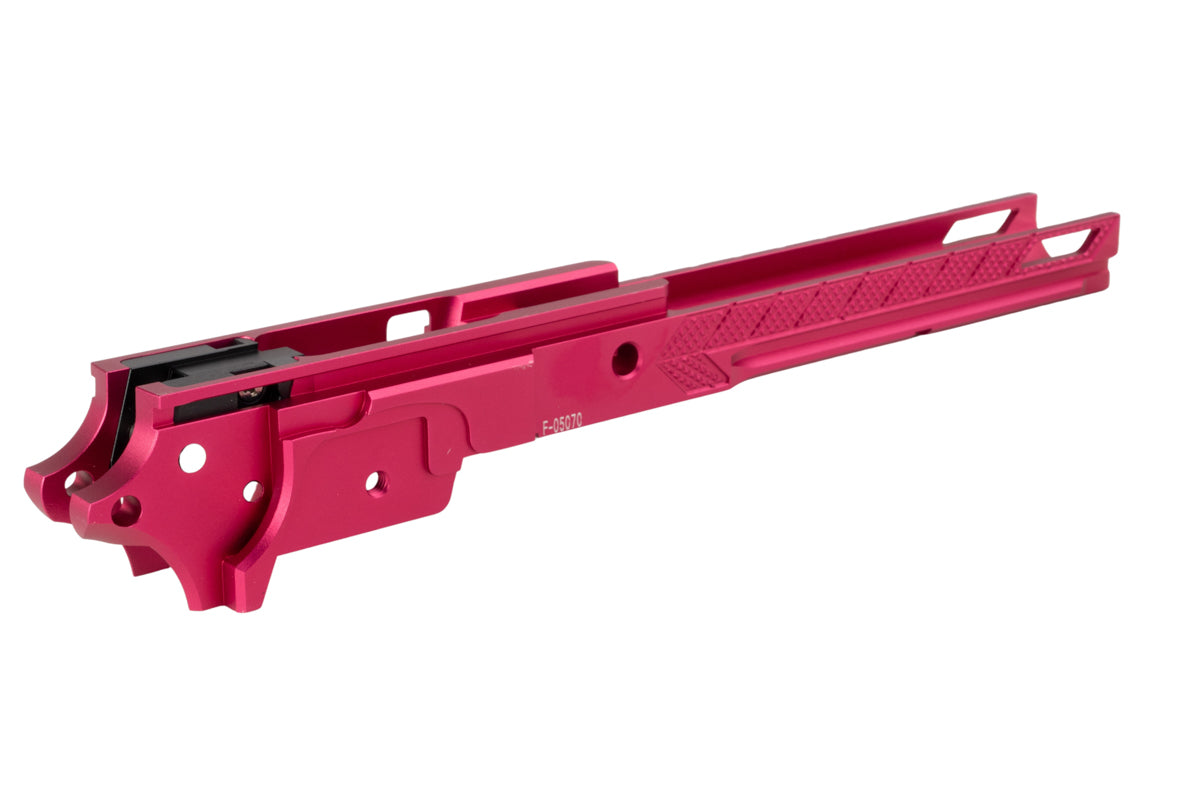 Dr. Black CNC Aluminum Style 05 Frame For Tokyo Marui Hi Capa 5.1 GBB Airsoft (Magenta)
