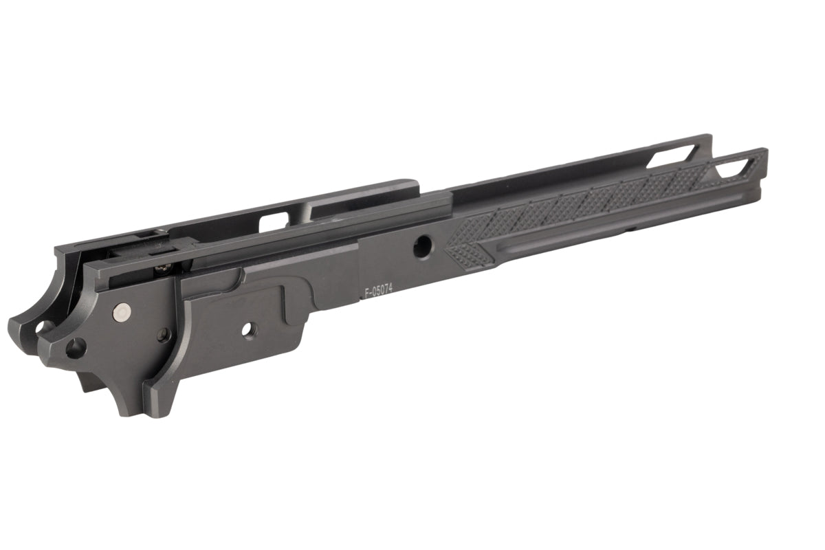 Dr. Black CNC Aluminum Style 05 Frame For Tokyo Marui Hi Capa 5.1 GBB Airsoft (Grey)