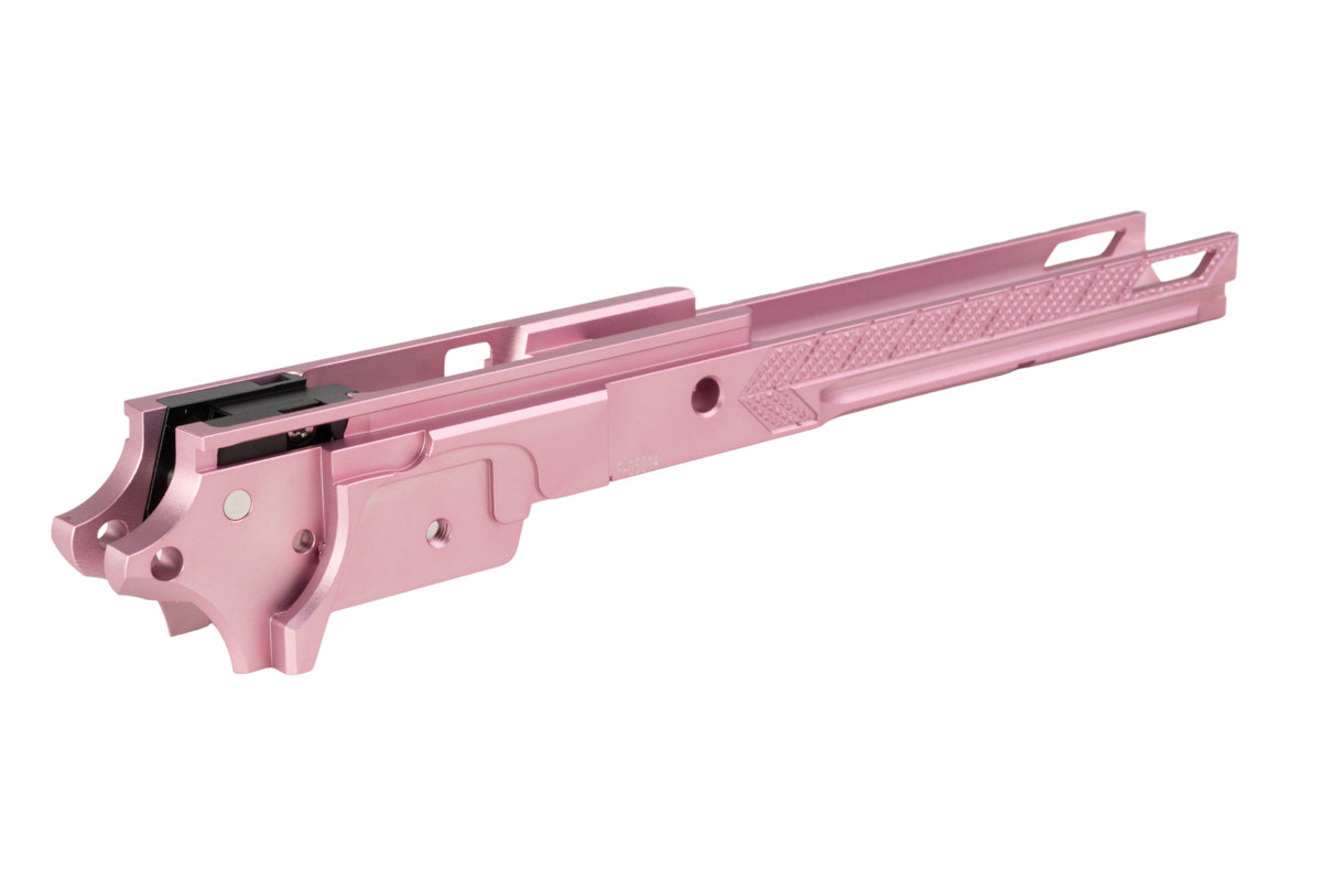 Dr. Black CNC Aluminum Style 05 Frame For Tokyo Marui Hi Capa 5.1 GBB Airsoft (Pink)