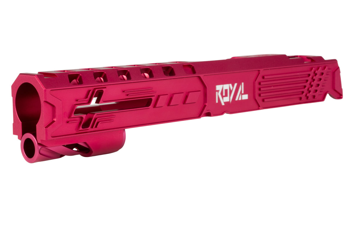 Dr. Black Aluminum 'Royal' Slide For Tokyo Marui Hi Capa 5.1 GBB Airsoft (Magenta)