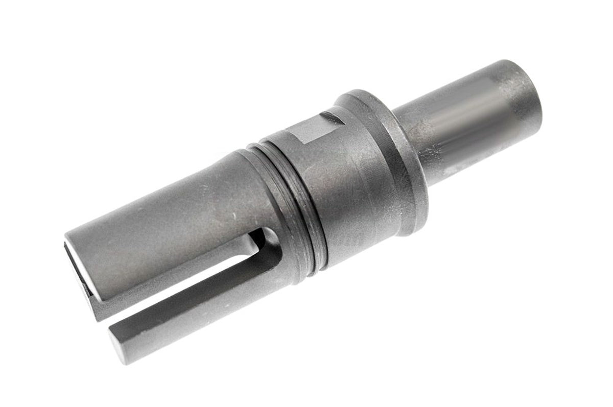 RGW SF 3 Prong 556 Flash Hider for Umarex/ VFC/ KWA MP7 GBB Airsoft (12mm CW)