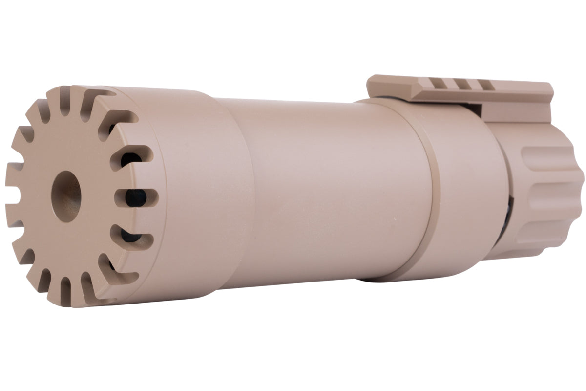 Angry Gun Compact Suppressor For KWA MP9/ KSC TP9 GBB Airsoft (Dark Earth)