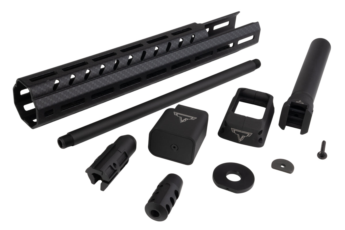 EMG TTI (King Arms) Conversion Kit For John Wick Sig Sauer MPX-K Airsoft AEG Airsoft (Aluminum Handg