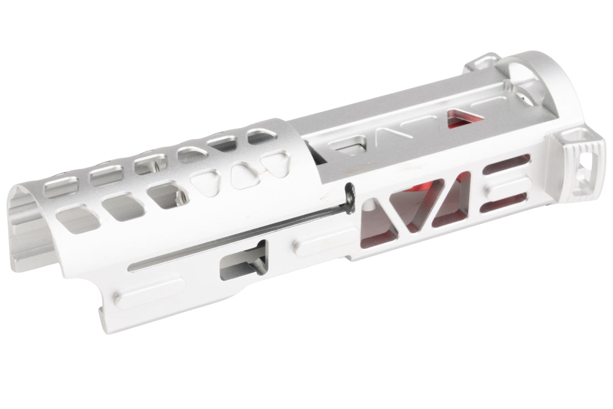 5KU CNC Aluminum Lightweight Advanced Bolt with Selector Switch For Action Army AAP01 Airsoft (Silve