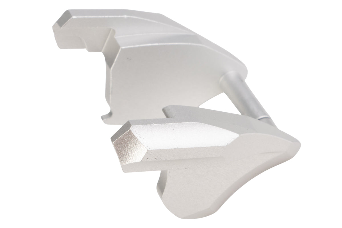 5KU Aluminum Type 1 Ambi Thumb Safety For Tokyo Marui Hi Capa GBB Airsoft (Silver)