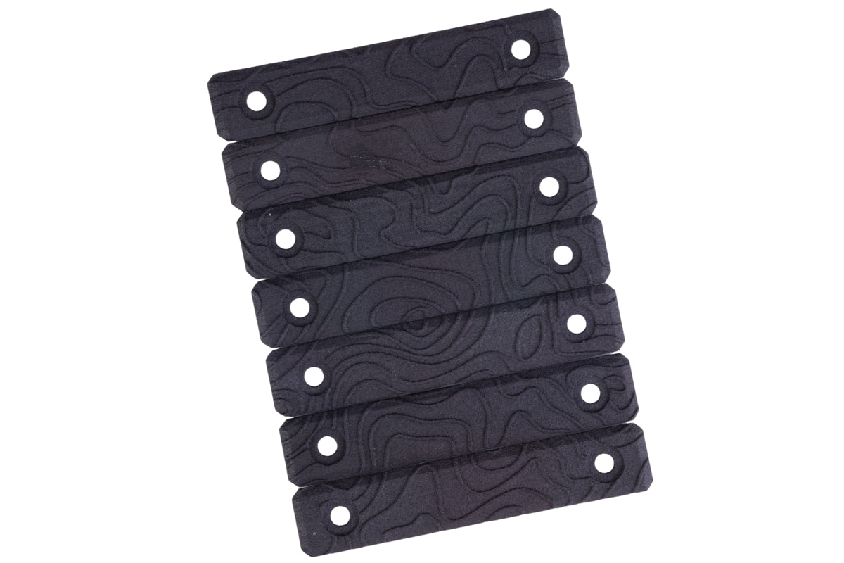 Advantage Airsoft Contour Line Style Mlok Rail Cover (Type 2)