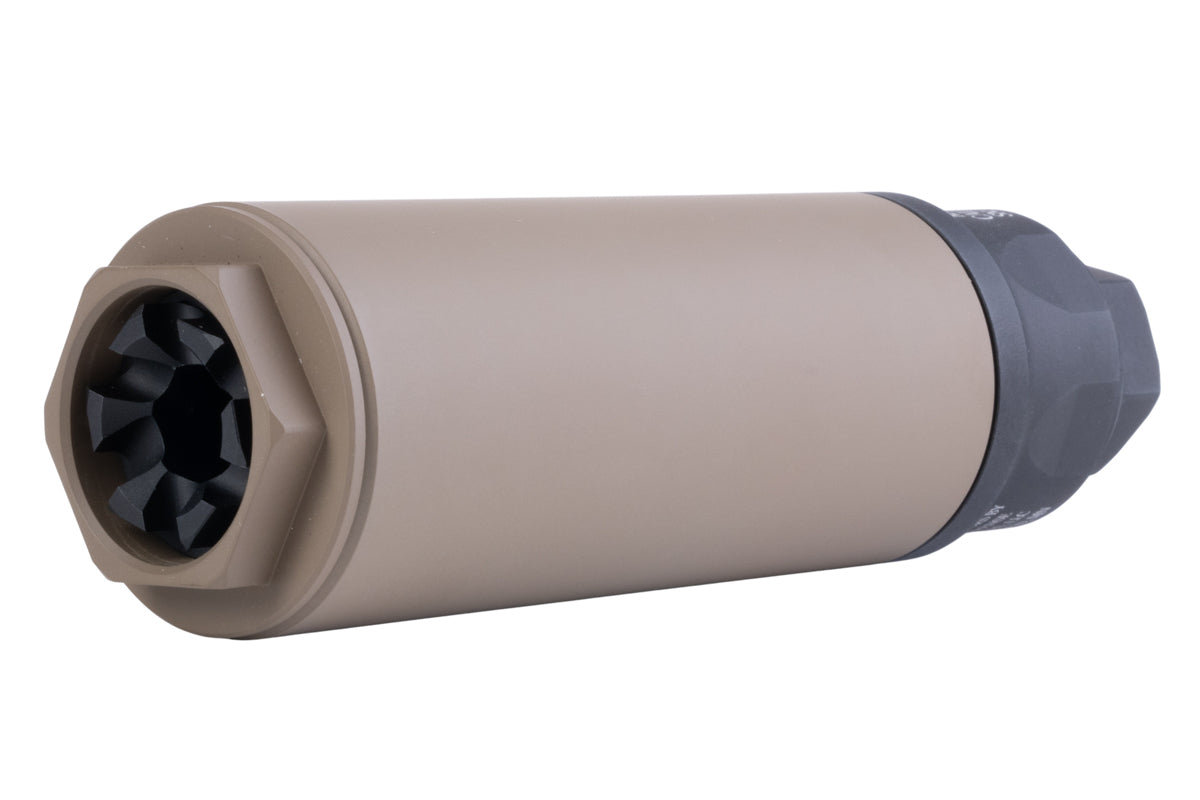 RGW Aluminum 6 inch MDX Suppressor (14mm CCW/ Cerakote DE)