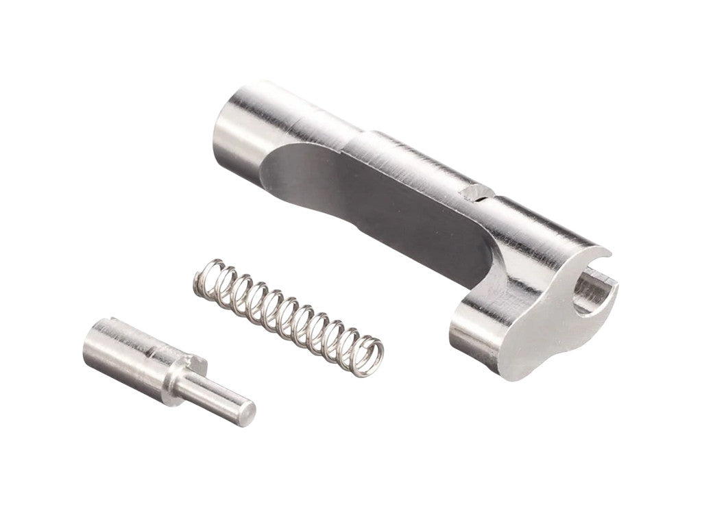 COWCOW Technology Stainless Steel Match Grade Mag Release For Tokyo Marui Hi Capa GBB Airsoft (Silve