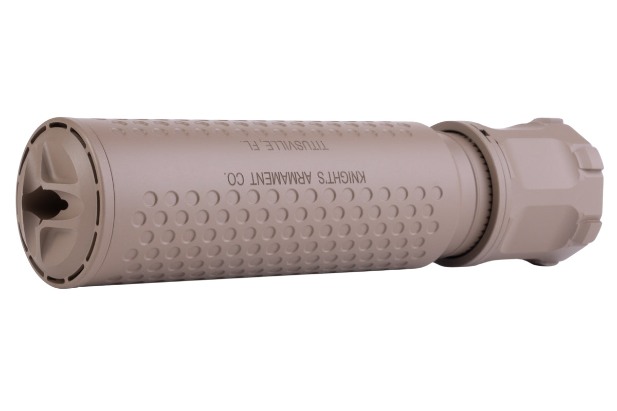 Angry Gun KAC Licensed QDC/CRS-PRT Suppressor (Dark Earth)