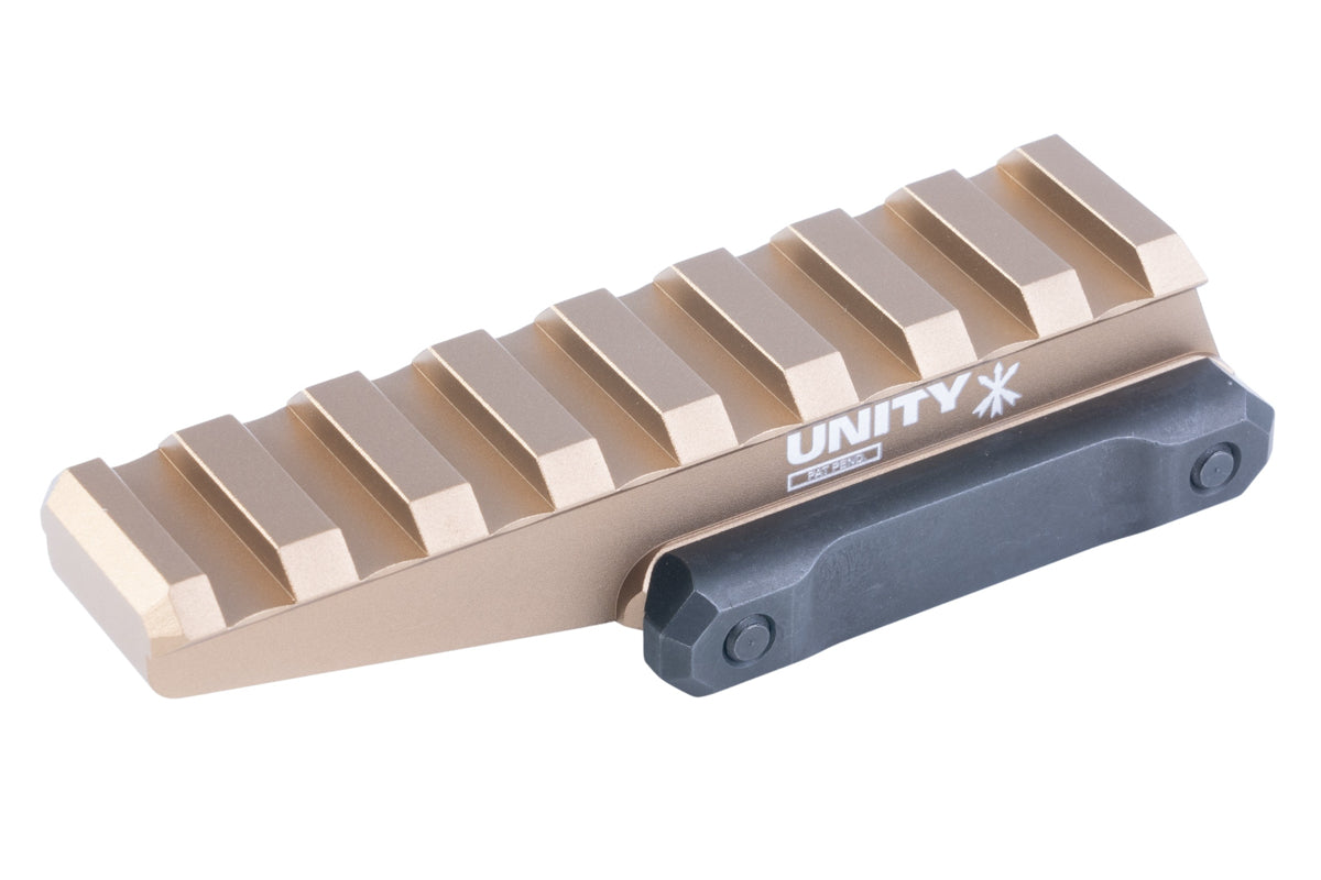 PTS Aluminum Unity 20mm Tactical FAST Optic Riser (DE/ PTS Version)