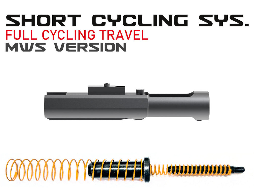 SRU SARB15 MWS Short Cycling Bolt System For Tokyo Marui MWS M4 GBB