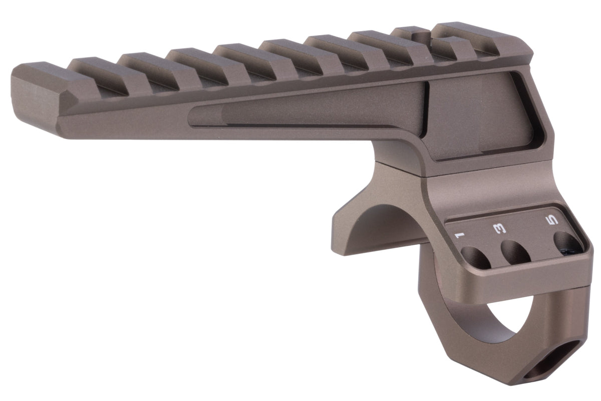Airsoft Artisan BO Style One Accessory Ring Cap with Rail/ RMR Adapter for AA-PART-22/ AA-PART-31 Mo