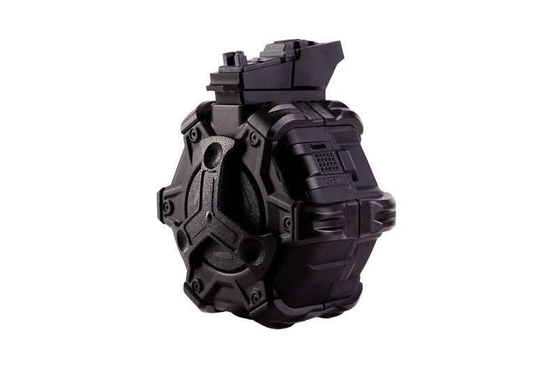 FCW 350rds Gas Drum Magazine For Tokyo Marui SAIGA 12K Airsoft Shotgun