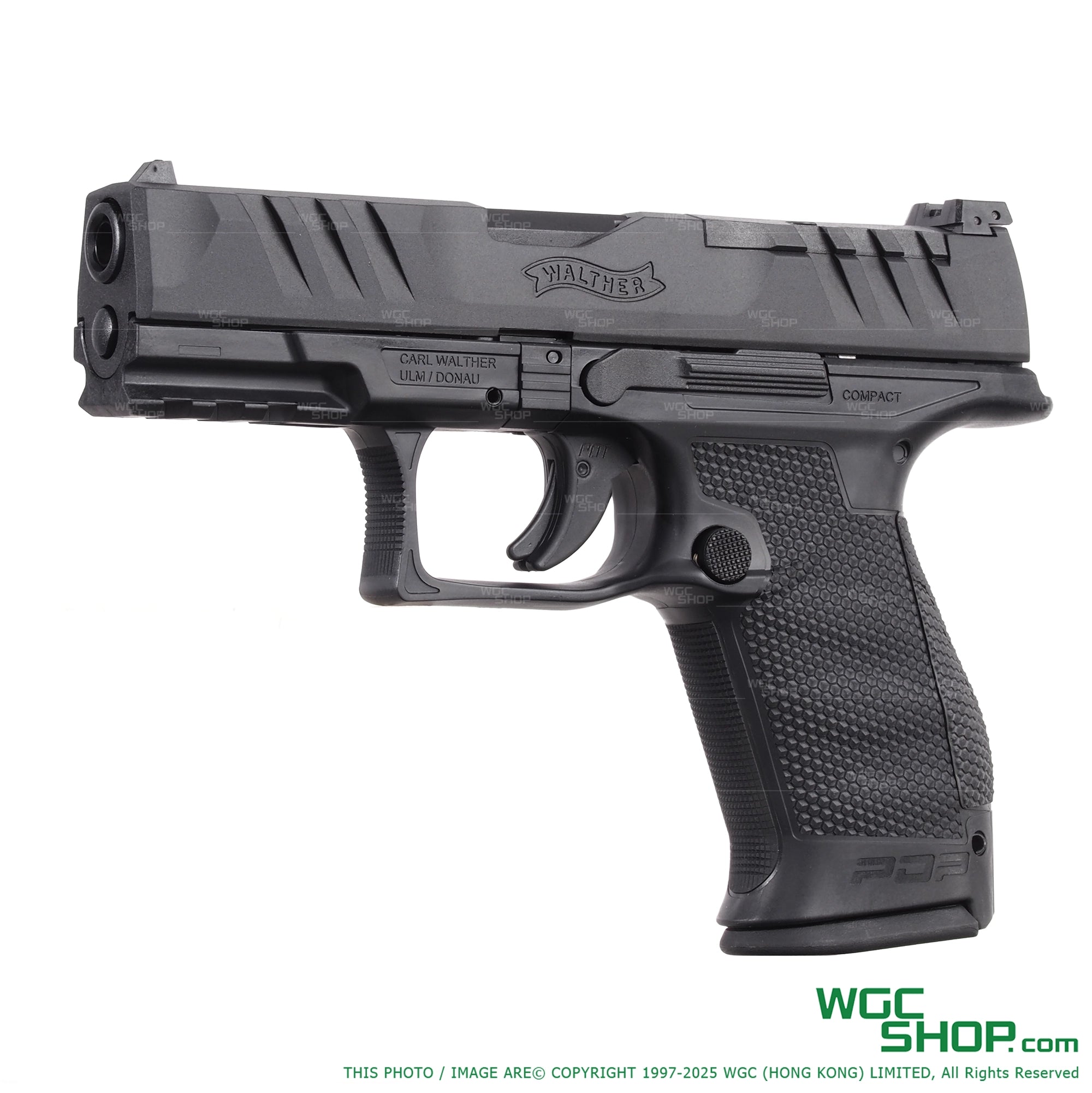 VFC Walther PDP Compact 4 Inch GBB Airsoft - BLACK / UMAREX Licensed