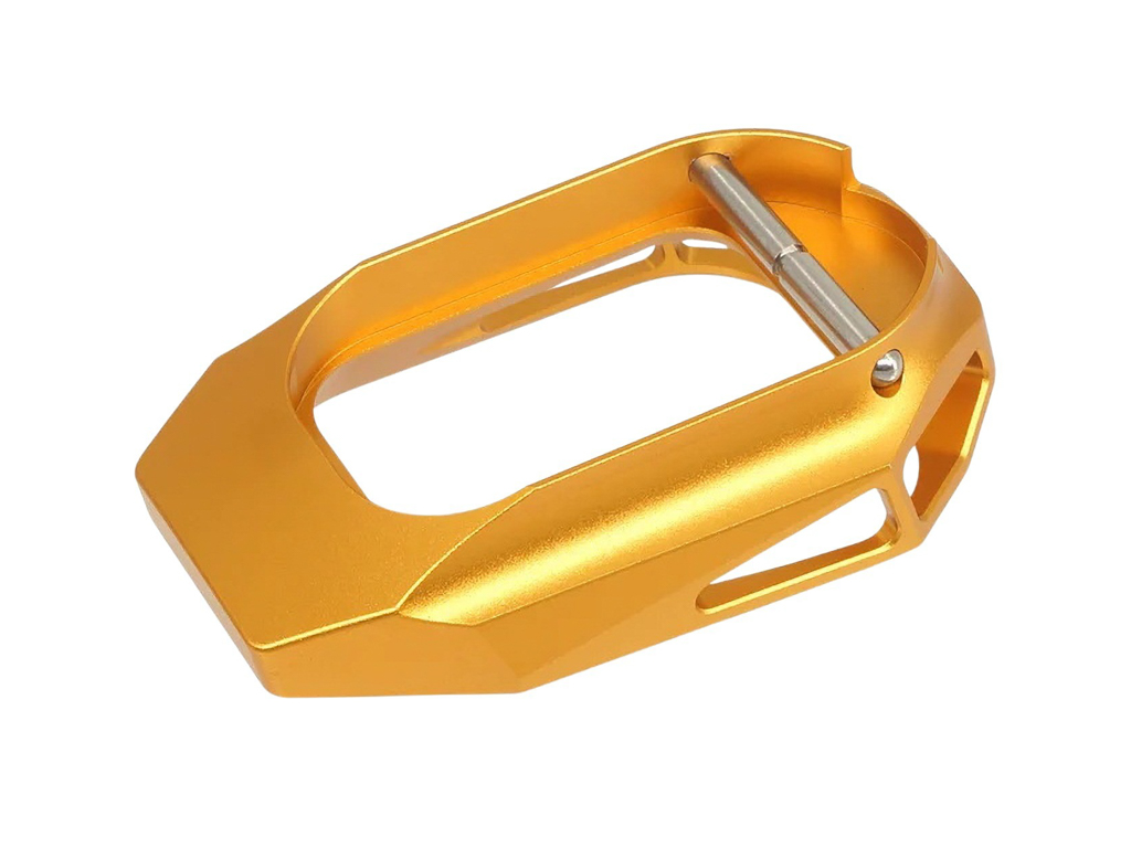 5KU Aluminum Hollow Magwell For Tokyo Marui Hi Capa GBB Airsoft (Gold)