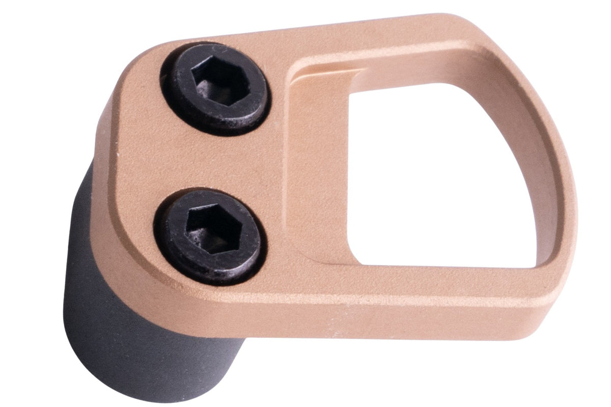 Revanchist Airsoft Magazine Release For Tokyo Marui MWS M4 GBB Airsoft (Type D/ Tan)