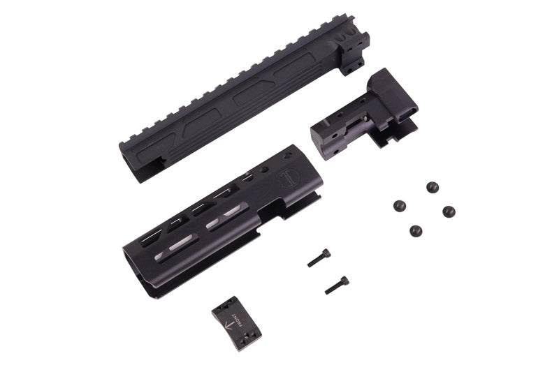 RGW JM Style 6.1 inch M-Lok Handguard Rail for Tokyo Marui AK GBB/ GHK AK GBB/ AK AEG Airsoft
