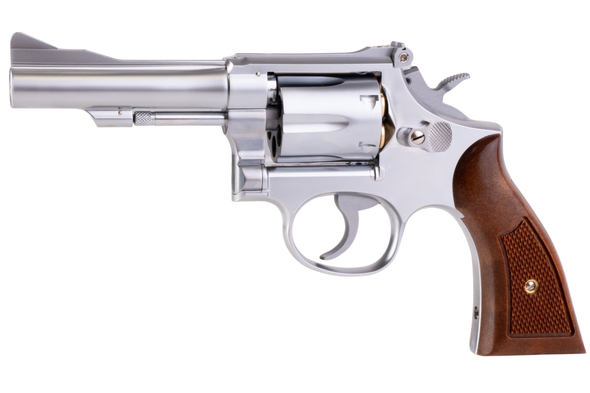 Tanaka S&W M67 'Combat Masterpiece' .38spl 4 inch Model Gun (Stainless Finish/ Ver.3)