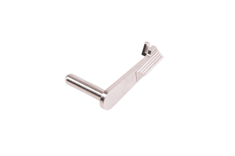 COWCOW Technology Stainless Steel Match Grade Slide Stop For Tokyo Marui Hi Capa GBB Airsoft (Silver