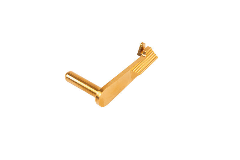 COWCOW Technology Stainless Steel Match Grade Slide Stop For Tokyo Marui Hi Capa GBB Airsoft (Gold)