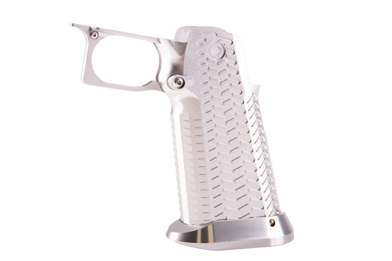 5KU CNC Aluminum Type 5 Grip For Tokyo Marui Hi Capa GBB Airsoft (Silver)