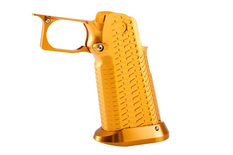 5KU CNC Aluminum Type 5 Grip For Tokyo Marui Hi Capa GBB Airsoft (Gold)
