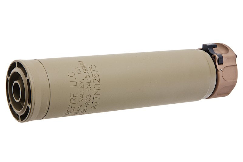 Angry Gun Socom556 RC3 Dummy Silencer with Acetech Blaster Module & Flash Hider (14mm CCW, Dark Eart
