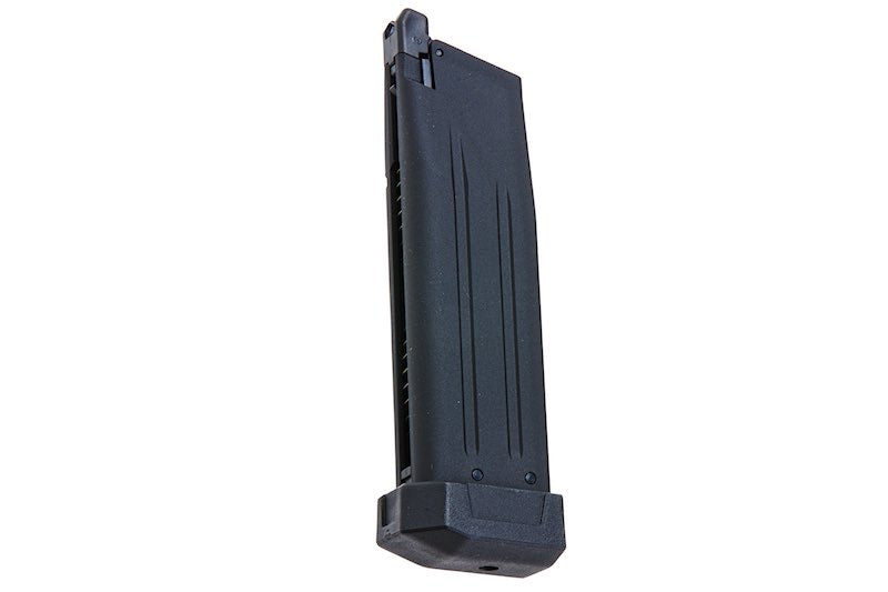 KJ Works Aluminum 25 Rds KP-19 Green Gas Magazine For Hi Capa 5.1 GBB Airsoft