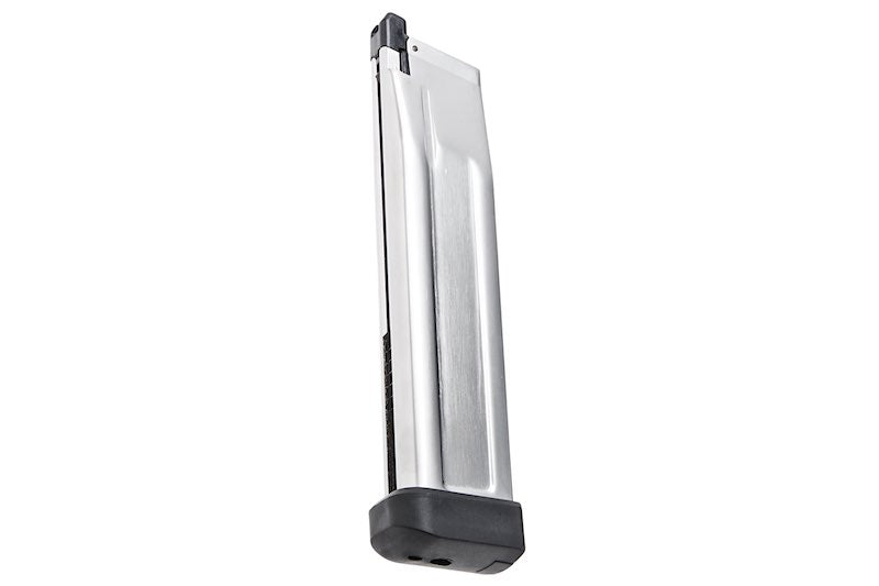 AW Custom 40 Rds Green Gas Magazine For Hi Capa GBB Airsoft (Silver)