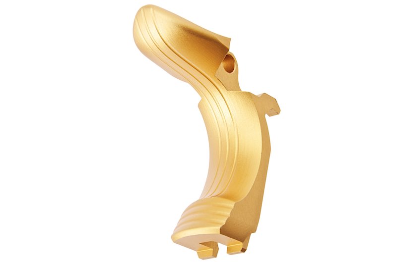 5KU Aluminum Grip Safety For Tokyo Marui Hi Capa GBB Airsoft (Type 1/ Gold)