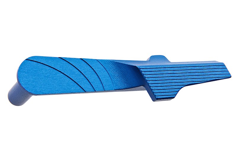 5KU Aluminum Type 1 Slide Stop For Tokyo Marui Hi Capa GBB Airsoft (Blue)