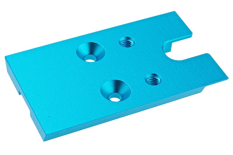 Novritsch Premium Red Dot Plate For SSP5 Airsoft (Light Blue)