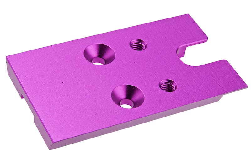 Novritsch Premium Red Dot Plate For SSP5 Airsoft (Purple)