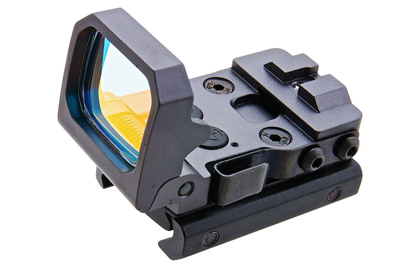 SOTAC CNC Aluminum Adjustable RMT Flip-Up Red Dot Sight (Grey)