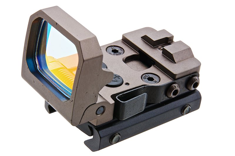 SOTAC CNC Aluminum Adjustable RMT Flip-Up Red Dot Sight (Dark Earth)