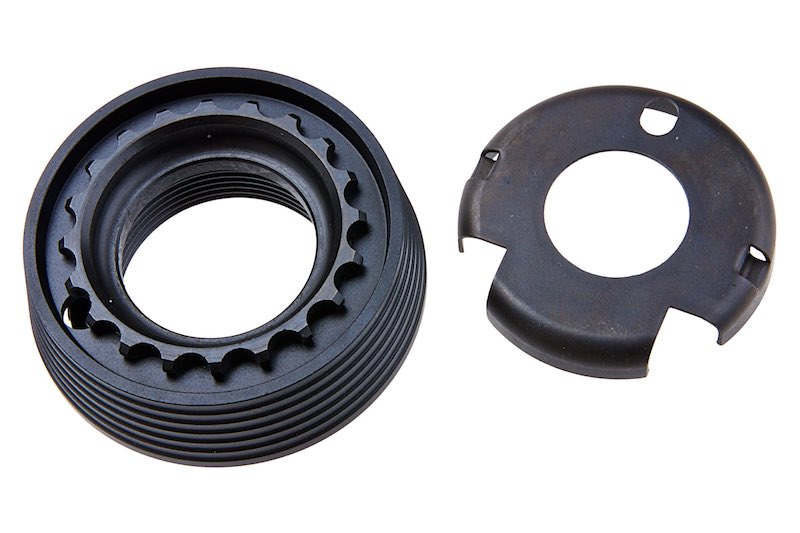 CYMA Metal CGS Delta Ring and Front Cap For Tokyo Marui MWS GBB Airsoft (M4 Type)