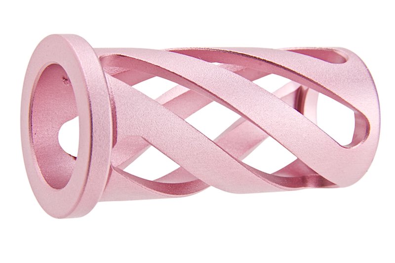 Dr. Black Aluminum Short Spring Guide Plug For Tokyo Marui Hi Capa GBB Airsoft (Pink)