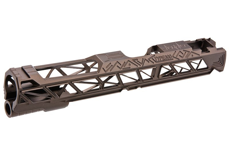 Dr. Black Aluminum Type 800 Slide For Tokyo Marui Hi Capa 5.1 GBB Airsoft (Tan)