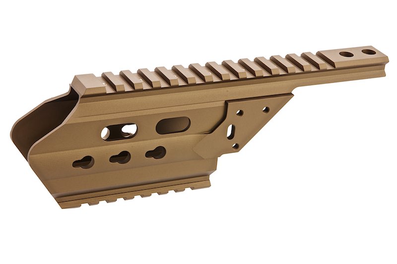 Ultima Industries HKEYMOD System Tactical Handguard For VFC G36C GBB Airsoft (Compact 231mm/ RAL 800