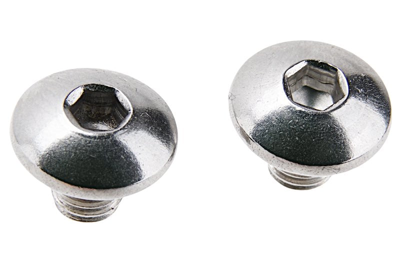 Tokyo Marui Grip Screws For Hi Capa GBB Airsoft (Silver/ # H51-58/ 2pcs)
