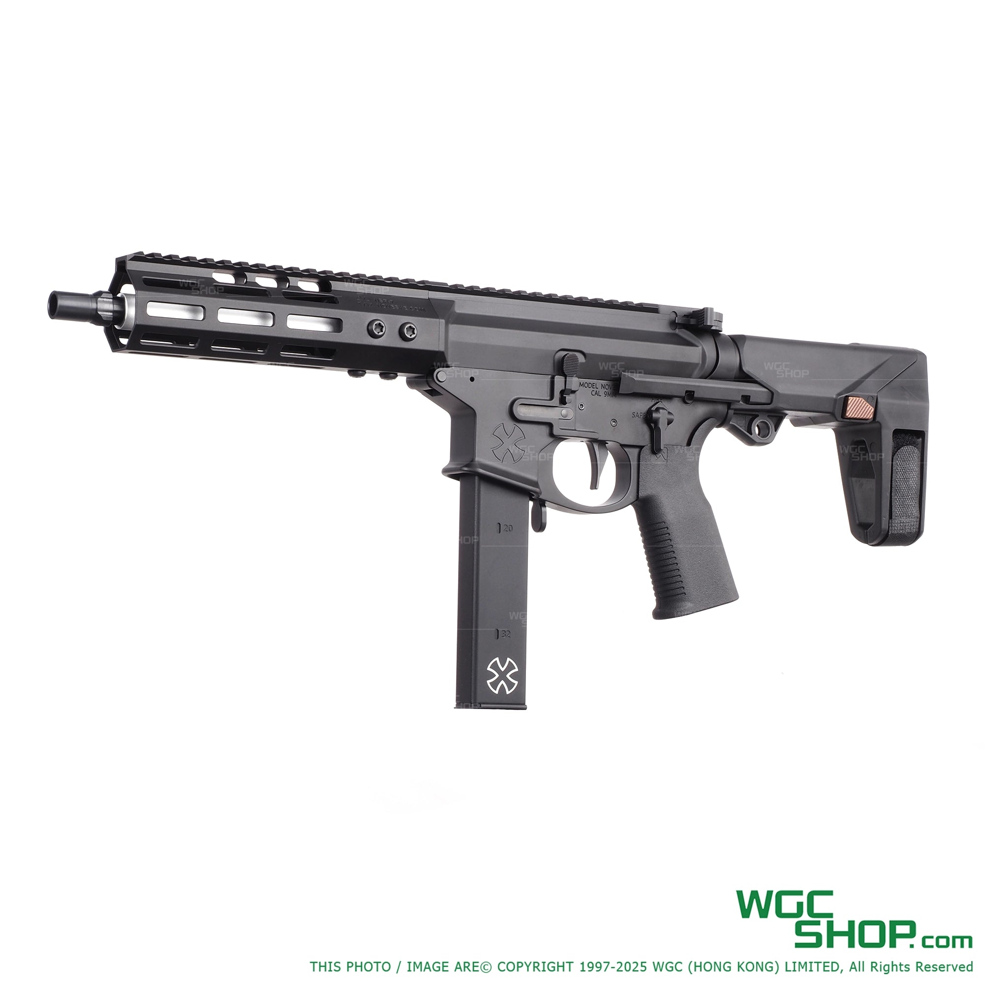 EMG / DYTAC NOVESKE MWS System CRY BABY 8.125" N9 GBB Airsoft