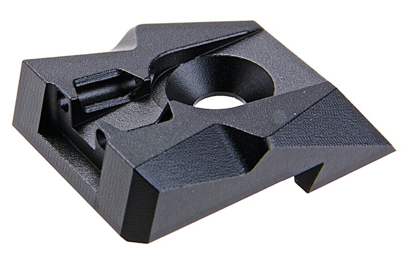 Dr. Black Aluminum Fiber Optic Rear Sight For Tokyo Marui Hi Capa 4.3 Airsoft