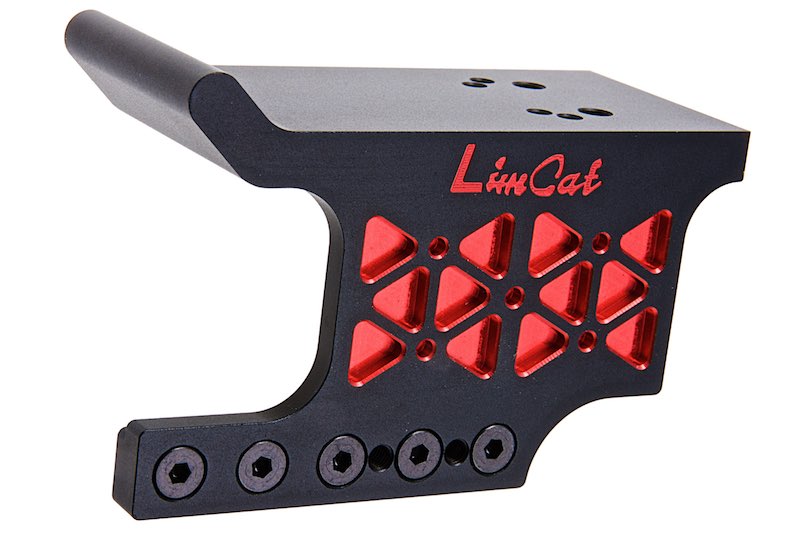 Revanchist Airsoft Limcat Style Universal Optic Mount For Hi Capa GBB Airsoft (Red)