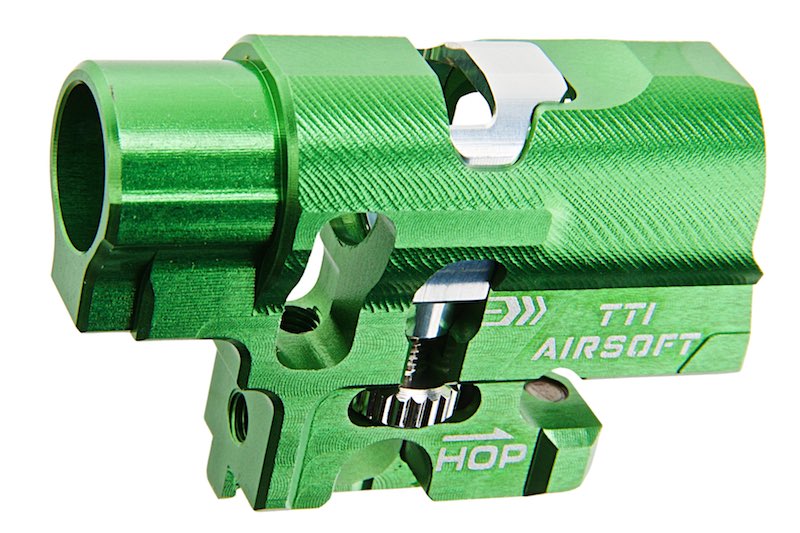 TTI Airsoft Infinity One Piece Full CNC TDC Hop Up Chamber For Tokyo Marui Hi Capa GBB Airsoft (Gree